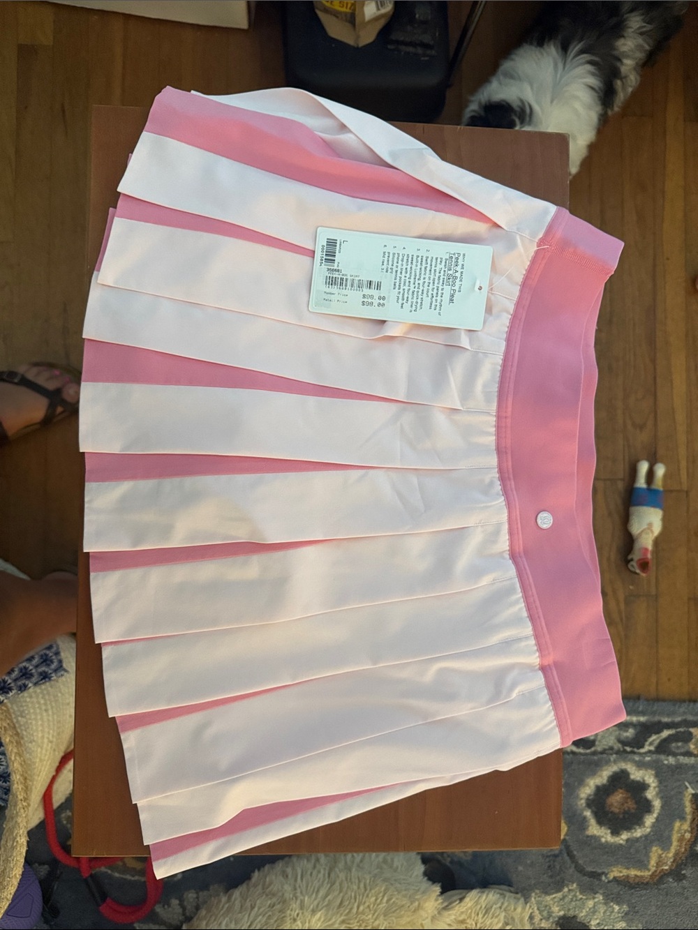 lululemon athletica Pink Pleated Tennis Skirt